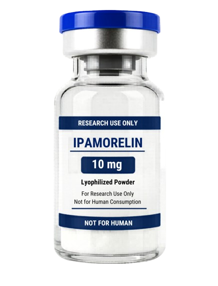 Ipamorelin research peptide 10mg lyophilized vial — Torsena EU